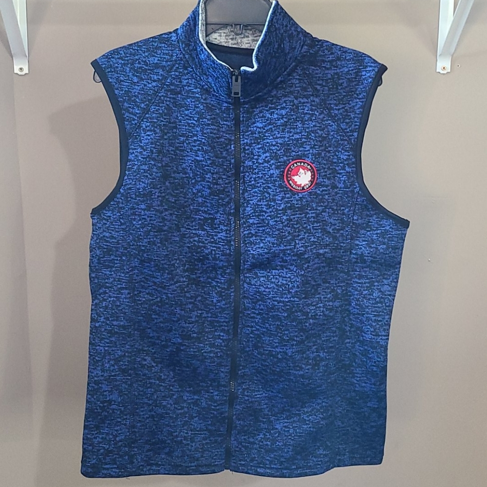 Men’s Canada Weather Gear Zipper Front Vest Size M